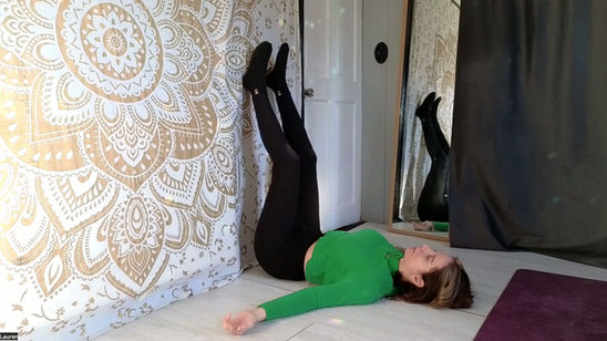 Legs Up the Wall: Soothing Anxiety & Restlessness